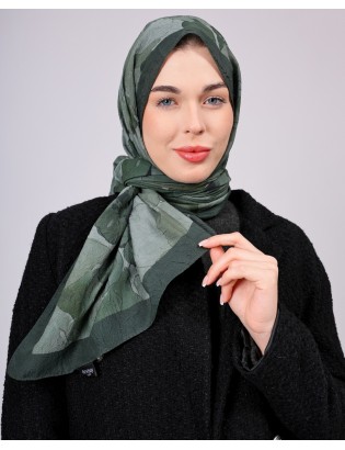 Desenay Çiçek Desenli Kraş Şal Kaymaz, Terletmeyen, Nefes Alan Hafif Şal 10