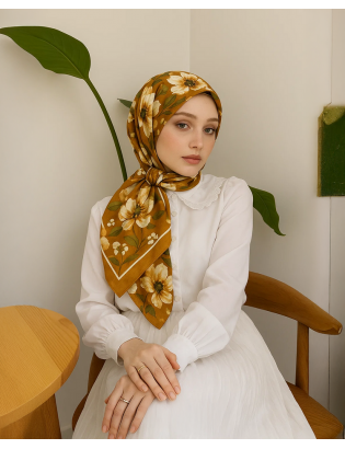 Desenay Nora Karamel Şall