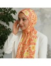 Desenay Nora Günbatımı Turuncusu Şal